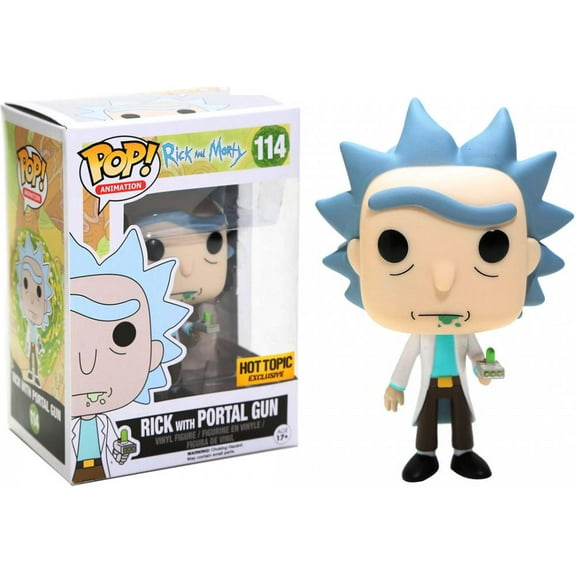 Funko Rick & Morty POP! Animation Rick with Portal Gun Vinyl Figure