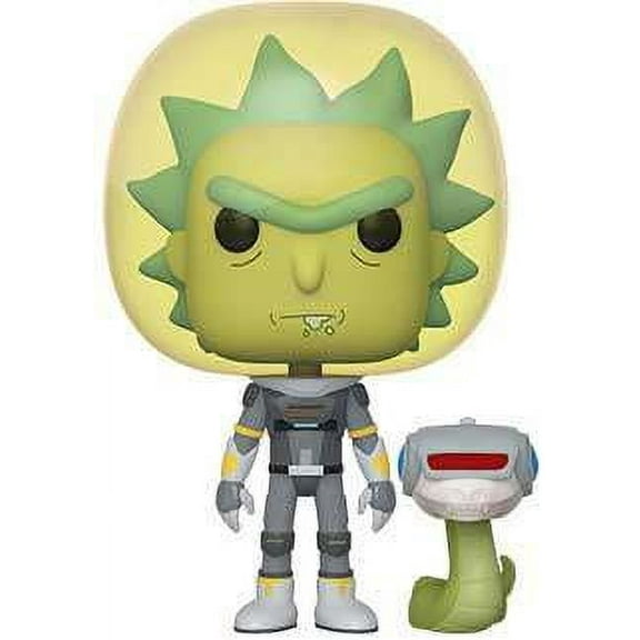 Funko Rick & Morty POP! Animation Space Suit Rick Vinyl Figure (with Snake, No Packaging)