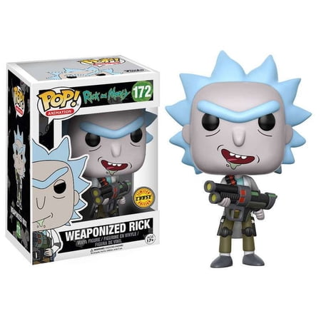 Funko Rick & Morty POP! Animation Weaponized Rick Vinyl Figure (Open Mouth Chase Version)