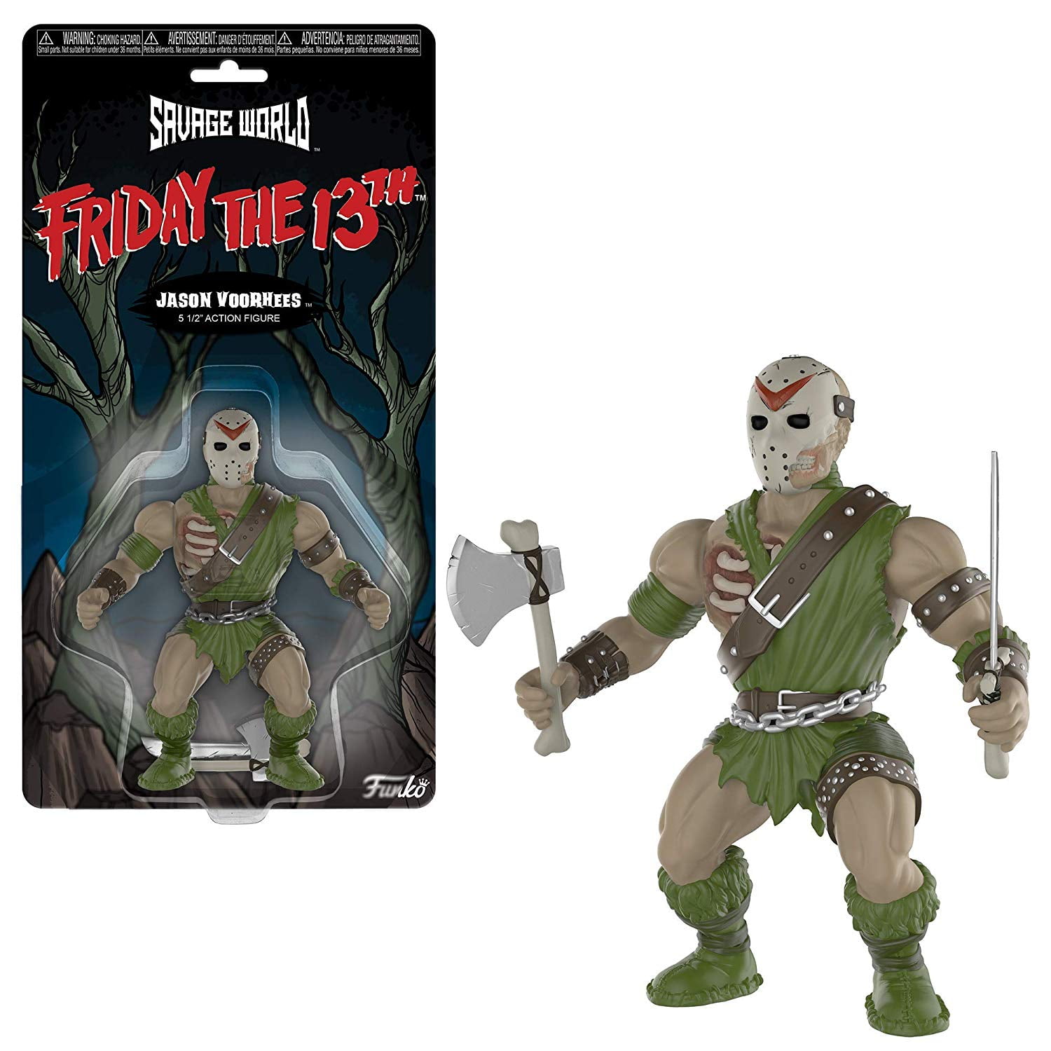 Funko Savage World Jason Vorhees Figure - Friday The 13th Movie Action ...