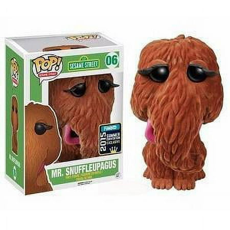 Funko Sesame Street Snuffleupagus 6" POP! Vinyl Figure SDCC Comic Con Exclusive Flocked