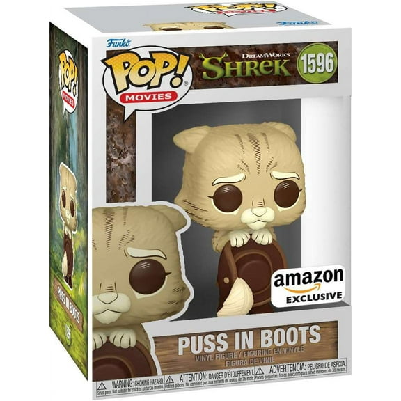 Funko Shrek POP! Movies Puss in Boots Vinyl Figure (Wanted Poster)