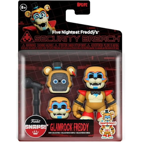 Funko Snaps!: Five Nights at Freddy's - Glamrock Freddy Action Figure