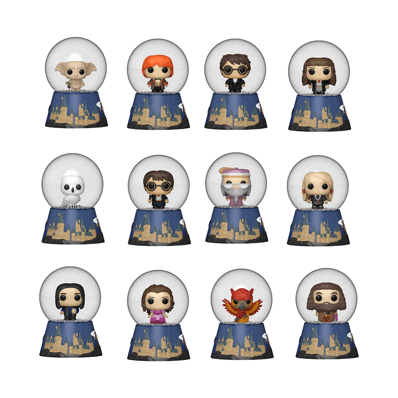 Funko Snow Globes Harry Potter, Mystery Mini 2.0 snow globe, perfect for any home office anywhere