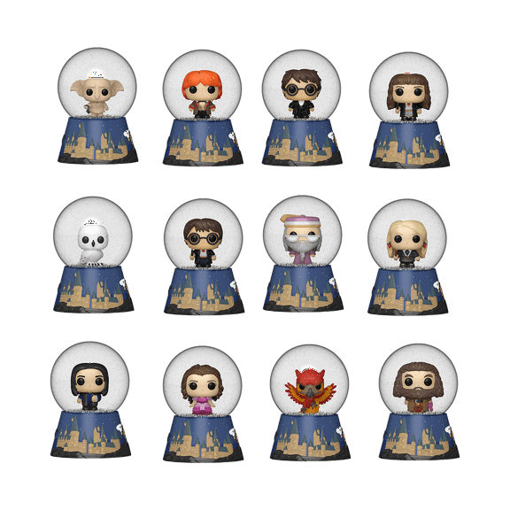 Funko Snow Globes Harry Potter, Mystery Mini 2.0 snow globe, perfect for any home office anywhere