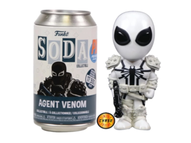 Funko Soda Agent Venom Chase Variant Vinyl Figure