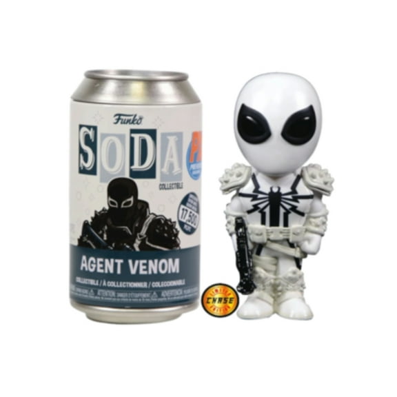 Funko Soda Agent Venom Chase Variant Vinyl Figure
