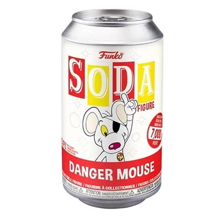 Funko Soda Danger Mouse Limited Edition Evil Chase Vinyl Figure 4.25 inches
