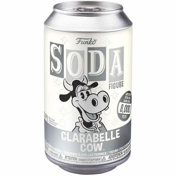 Funko Soda Disney Clarabelle Cow Mickey Mouse Friends Figure Collectible