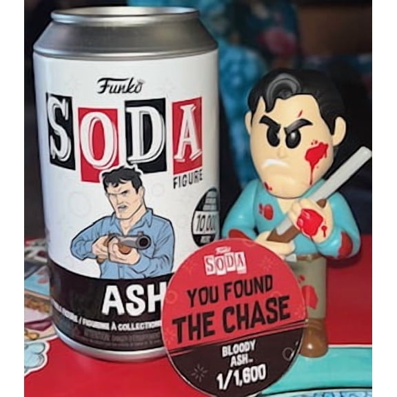 Funko Soda Figure Ash Chase Variant Bloody Ash