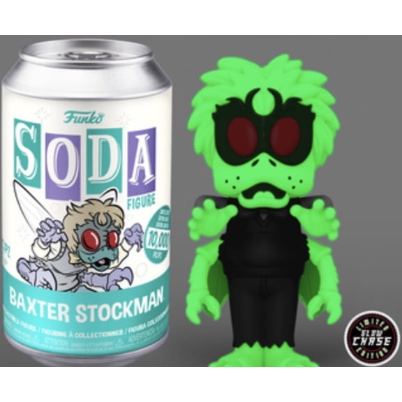 Funko Soda Figure Baxter Stockman Teenage Mutant Ninja Turtles Chase 1/1600 Limited Glow Edition