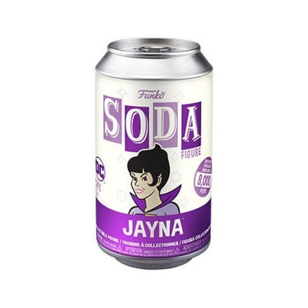 Funko Soda Jayna Vinyl Figure Chase DC Super Friends 4.25 inch Collectible