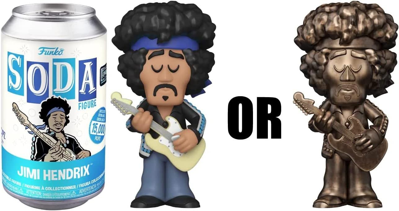 Funko Soda Jimi Hendrix Funkon 2022 Exclusive