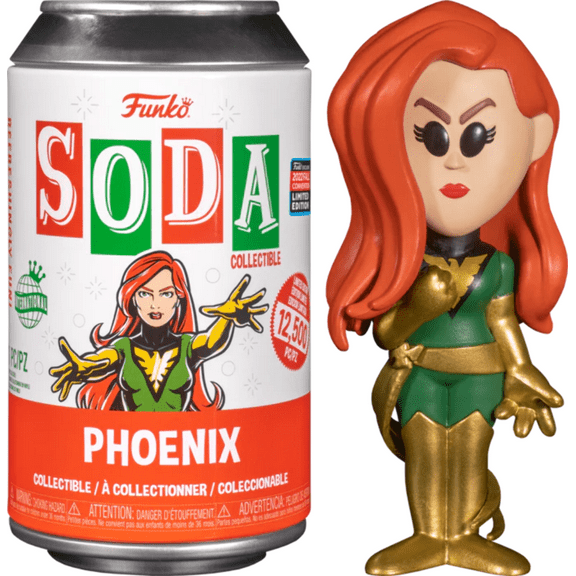 Funko Soda Marvel X-Men - Phoenix Sealed Can [International] [Limited Edition 12500 PCS] Exclusive