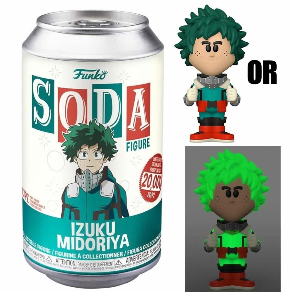 Funko Soda My Hero Izuku Midoriya Academia Deku Anime Limited Edition Figure - image 1 of 2