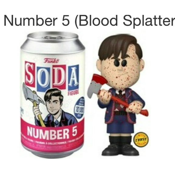 Funko Soda Number 5 Blood Splatter Chase Variant
