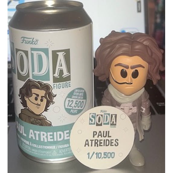 Funko Soda Paul Atreides Common Vinyl Figure 1/10500 (Open Can)
