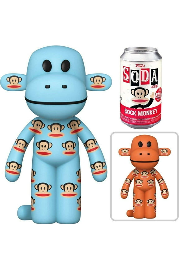 Soda Paul Frank Vinyl Sock Monkey Limited Edition Figure w/ Chance of Chase