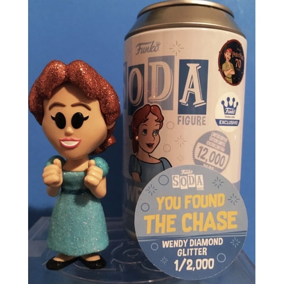 Funko Soda Peter Pan Wendy Chase Diamond Glitter Figure