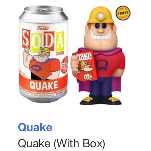 Funko Soda Quake Chase Variant Vinyl Figure