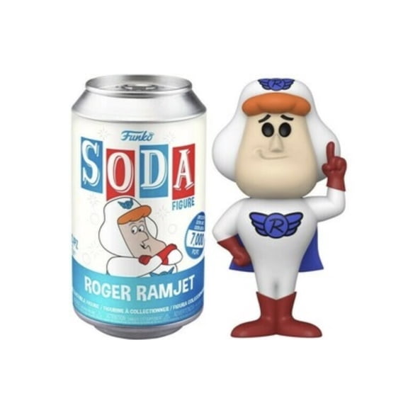 Funko Soda Roger Ramjet Vinyl Figure Limited Edition 1/3750 (open)
