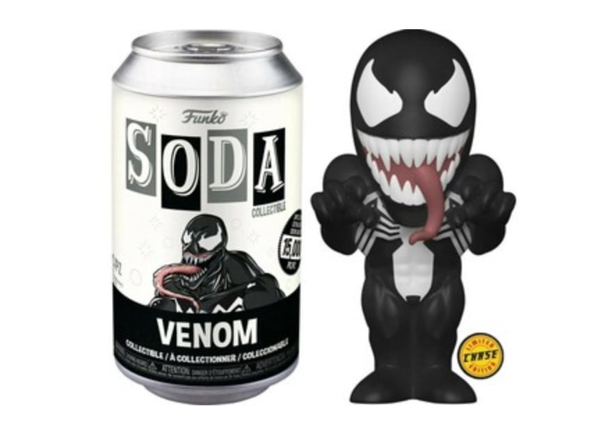 Funko Soda Venom Chase Variant Figure 1/2500