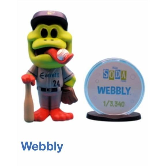 Funko Soda Webbly Baseball Frog LE Common