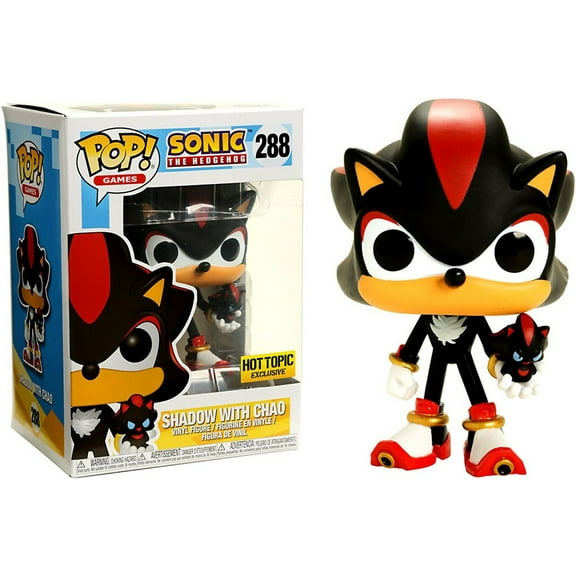 Funko Sonic The Hedgehog POP! Games Shadow with Chao Exclusive Vinyl Figure #288