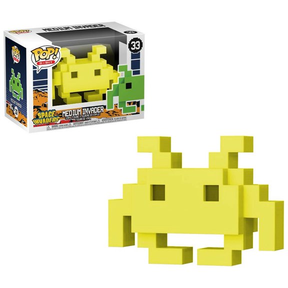 Funko Space Invaders POP! 8-Bit Medium Invader Exclusive Vinyl Figure #33 [Yellow]