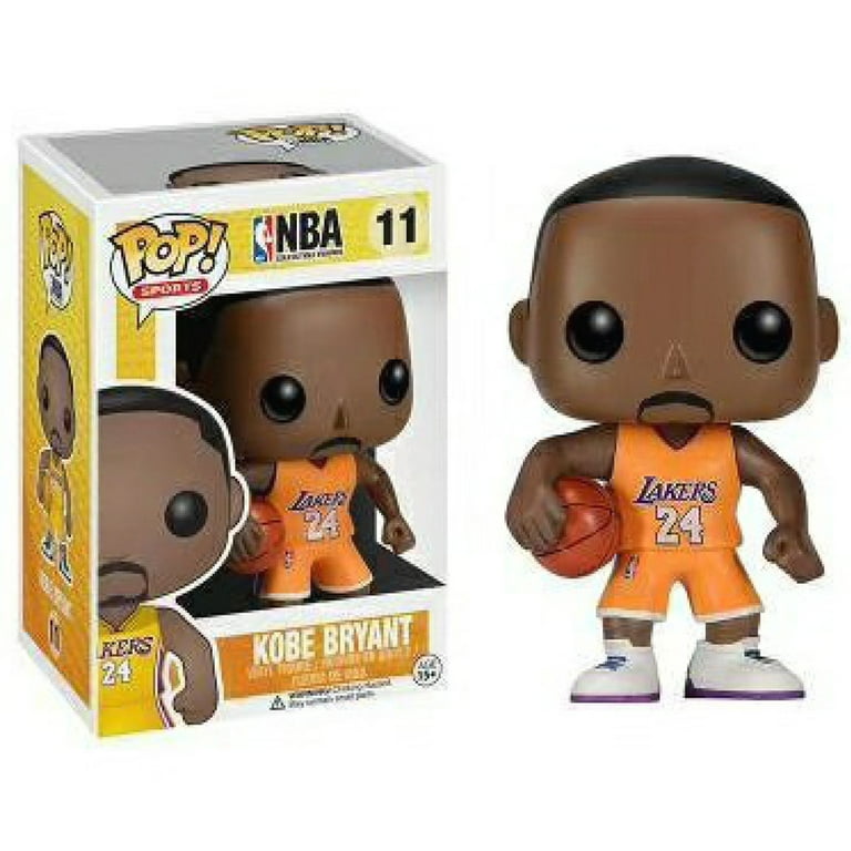 Funko Sports #11 Yellow Jersey Kobe Bryant w Protecter Pop