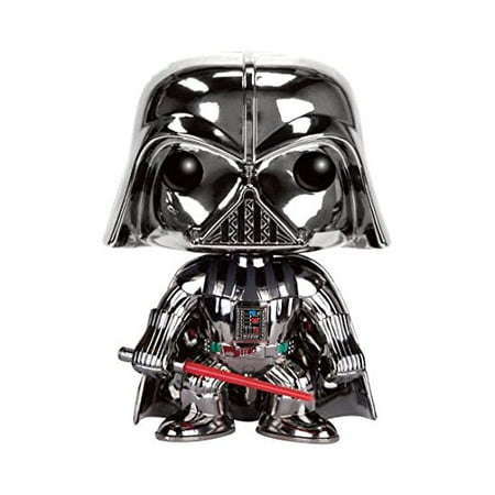 Funko Star Wars Darth Vader Chrome Metallic Exclusive Pop Vinyl Figure