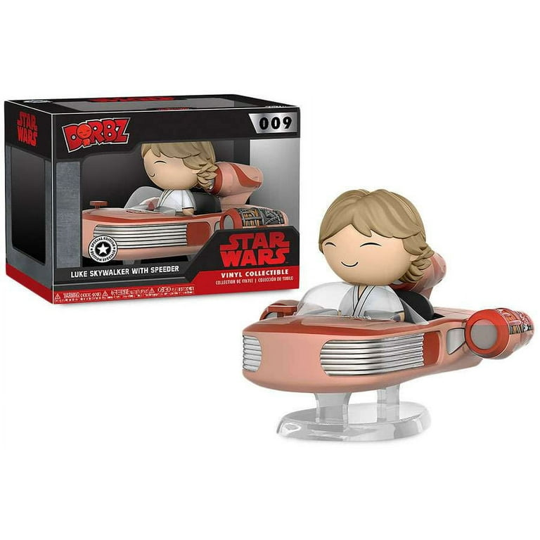 Funko Star Wars Dorbz Ridez Luke Skywalker with Speeder Vinyl