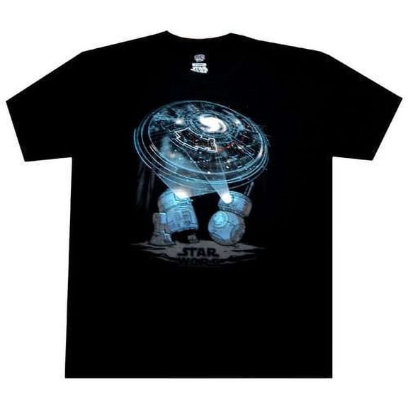 Funko Star Wars Droids T-Shirt (R2-D2 & BB-8, X-Large)