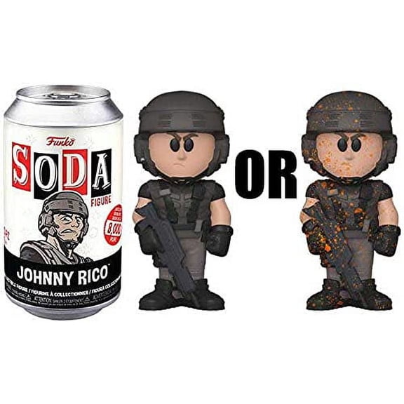 Funko Starship Troopers Vinyl Soda Johnny Rico Vinyl Figure (1 RANDOM Figure, Look For The Chase!)