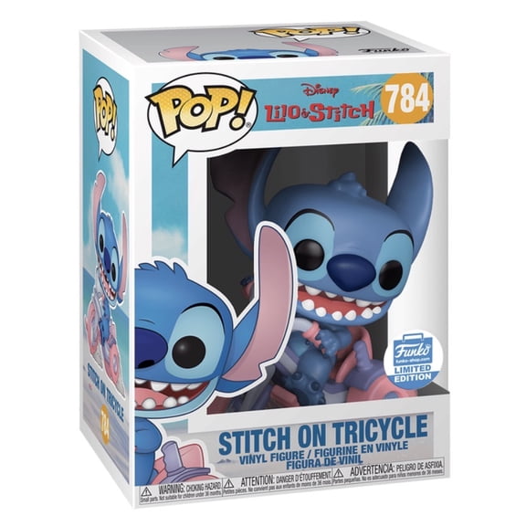 Funko Stitch on Tricycle Vinyl Figure 784 Limited Edition