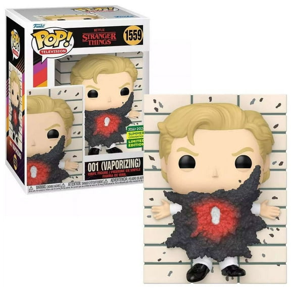 Funko POP! Netflix Stranger Things Henry 001 Vaporizing 2024 Summer Con Limited Edition Figure #1559!
