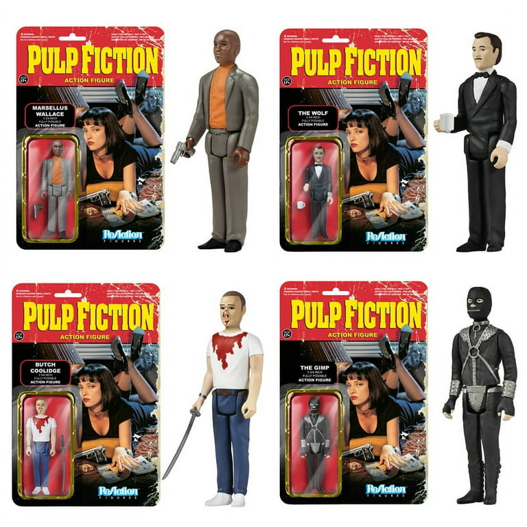 Funko Super 7 - Pulp Fiction ReAction Figures Series 2 - SET