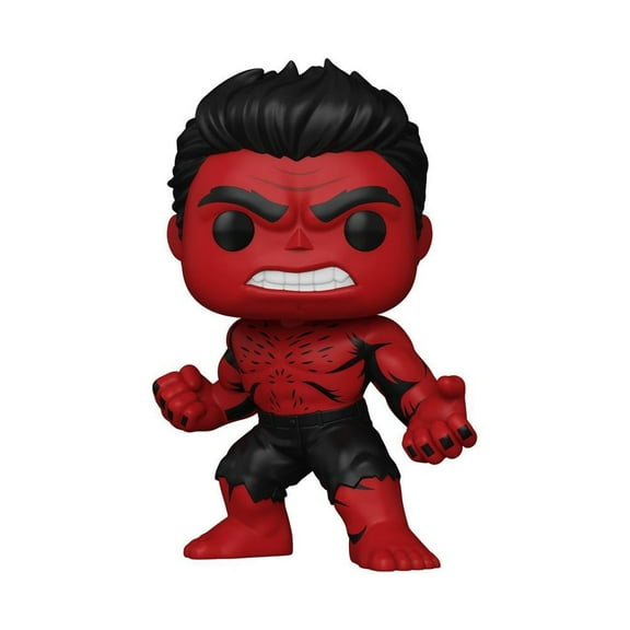 Funko Super POP! Marvel: Red Hulk Retro Comic Deco (Exclusive)