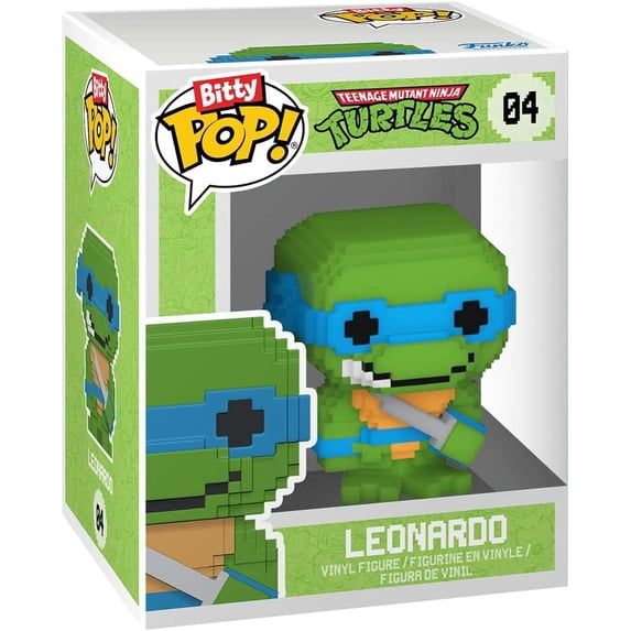 Funko TMNT Bitty POP! Leonardo Micro Figure (No Packaging)