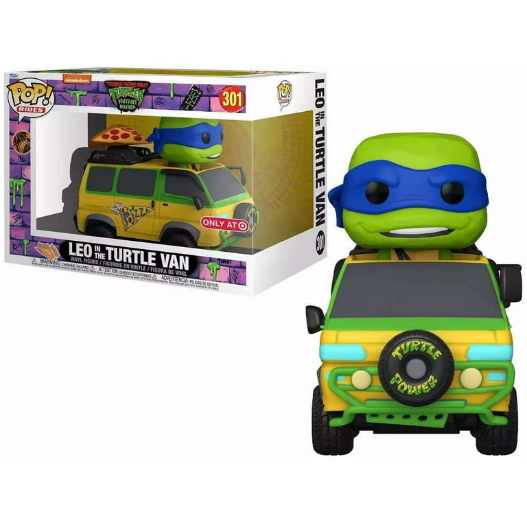 【未開封】 FUNKO POP TMNT タートルバン ミケランジェロ アメトイ Funko POP! Rides: TMNT Leonardo in Turtle Van 'Mayhem' Vinyl