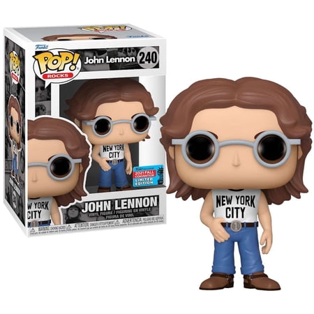 Funko The Beatles POP! Rocks John Lennon Vinyl Figure (New York City)