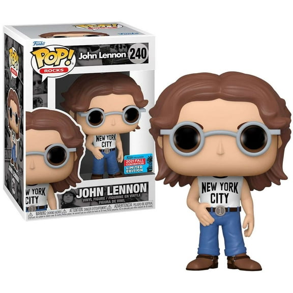 Funko The Beatles POP! Rocks John Lennon Vinyl Figure (New York City)
