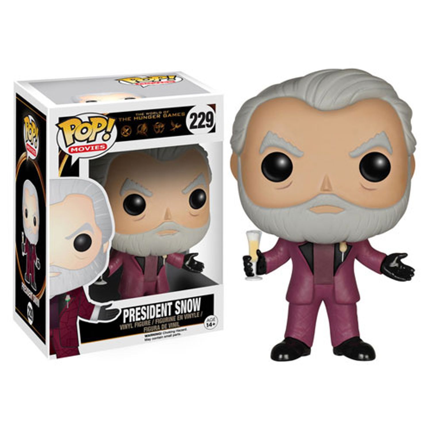 Funko The Hunger Games - President Snow POP Figure Collectible Vinyl Toy - 2x3.5 - image 1 of 3