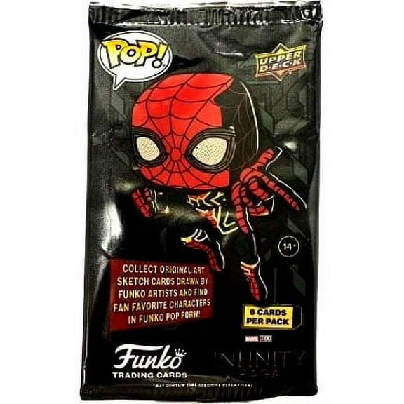 Funko The Infinity Saga Upper Deck Marvel Trading Cards, 8 Pieces