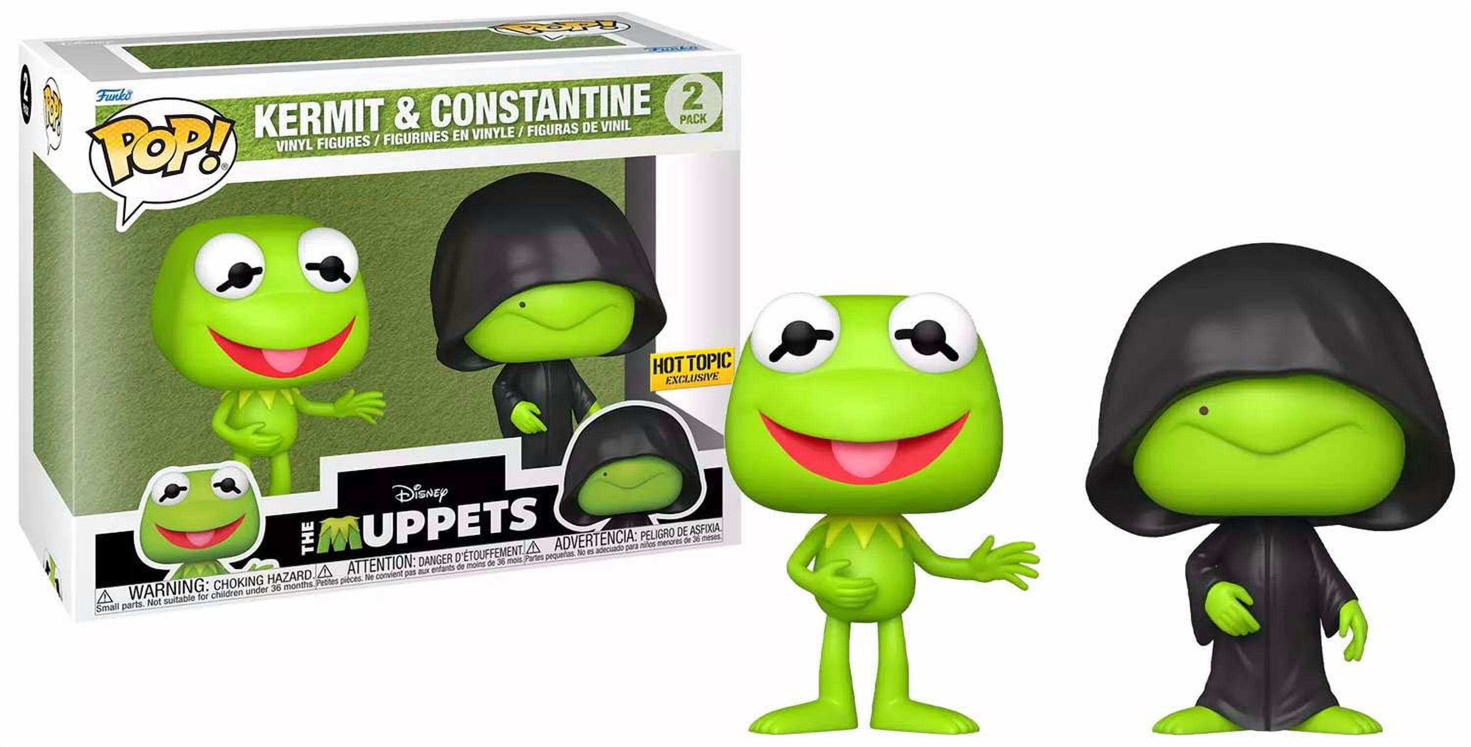 Funko The Muppets POP! Disney Kermit & Constantine Vinyl Figure 2