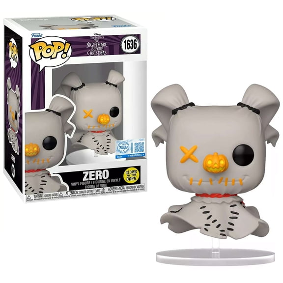 Funko The Nightmare Before Christmas POP! Disney: Patchwork Zero Vinyl Figure [Glow-in-the-Dark]