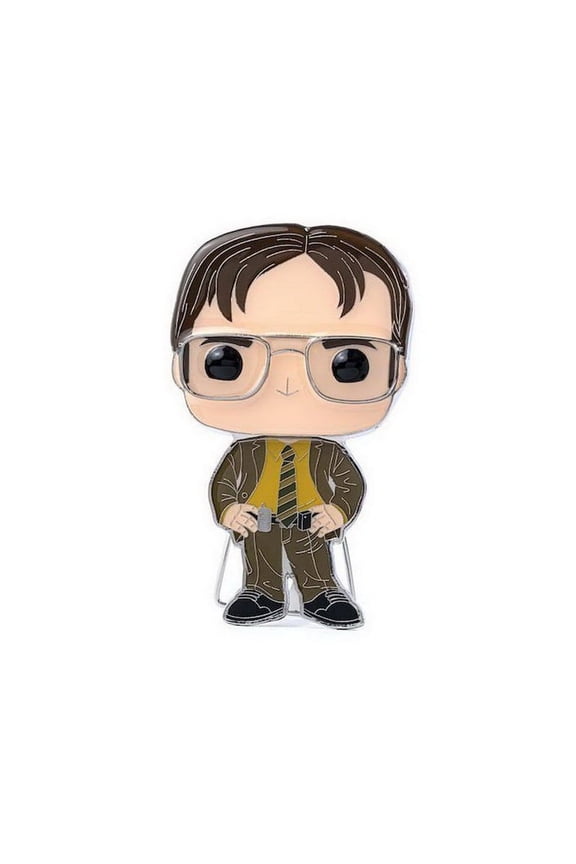 The Office POP! Pins Dwight Schrute Large Enamel Pin