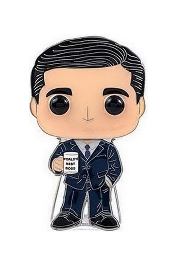 The Office POP! Pins Michael Scott Large Enamel Pin