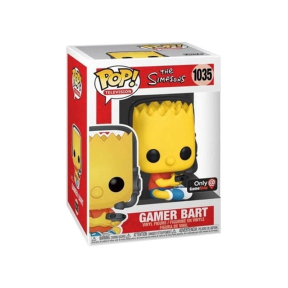 Funko The Simpsons POP! Animation Gamer Bart Vinyl Figure