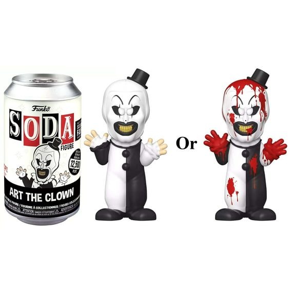 Funko The Terrifier Vinyl Soda Art the Clown Figure (1 RANDOM Figure, Look For The Chase!)